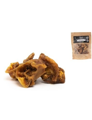 M-PIU137 Farm Company Recompense Caini - Piu Buono Strips Urechi de Porc 150g