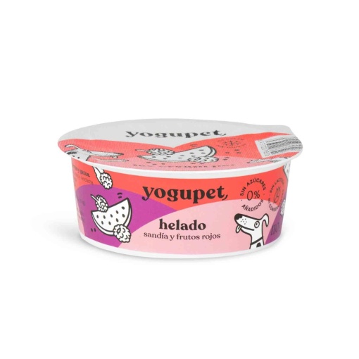 Yogupet Inghetata pentru Caini si Pisici - Pepene, zmeura si mure 110g