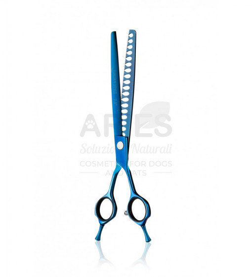 Foarfeca Chunker 7.5" 18 dinti largi Blue Glamour