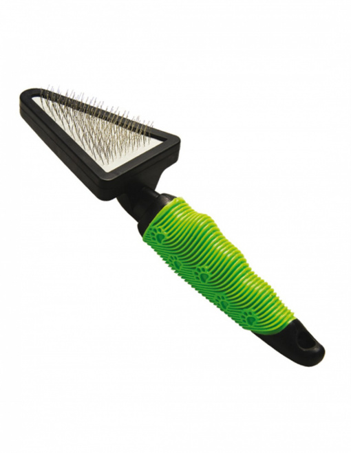 Farm Company Perie slicker in forma de triunghiu cu maner de cauciuc