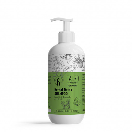 Tauro Herbal Detox Deep Clean Sampon 400 ml