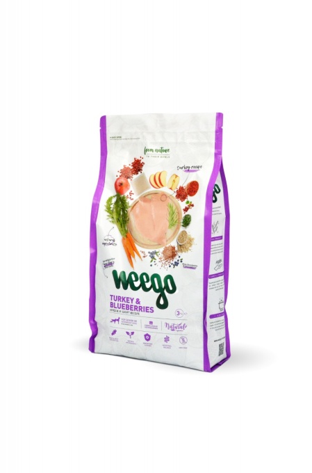 Weego Dog Adult Curcan & Afine 400g