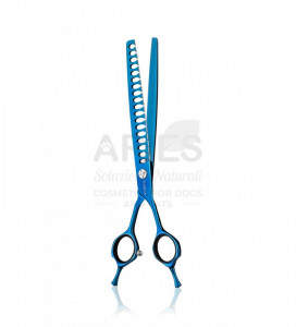 Foarfeca Chunker 7.5" 18 dinti largi Blue Glamour - Img 3