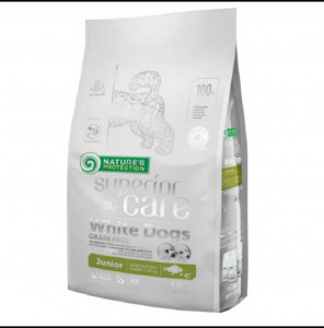 Natures Protection White Dogs White Fish Junior Sm Breed 1.5 Kg