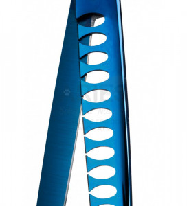 Foarfeca Chunker 7.5" 18 dinti largi Blue Glamour - Img 4