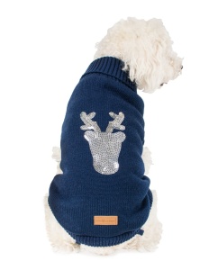 L-ABI2294 Farm Company Courmayeur Pulover Ren 40 CM Albastru - Img 1