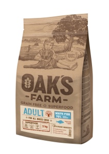 Oaks Farm GF Adult Peste Alb All Breed 12 kg