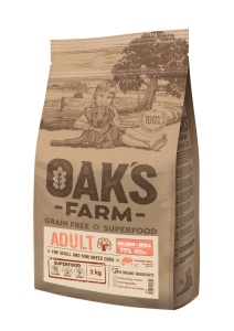 Oaks Farm GF Mini Adult Somon Krill 6.5kg