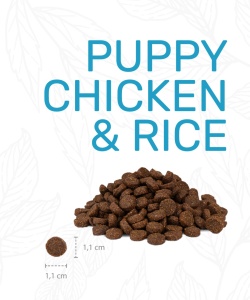 Weego Dog Low Grain Puppy Pui si Orez 3kg - Img 2