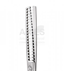 Foarfeca de Filat Dubla Ultron 7" 18 dinti Glamour - Img 3