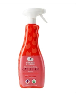 MISOK70742 MISOKO&FRIENDS Cat Litter Odor&Stain Remover 750ML
