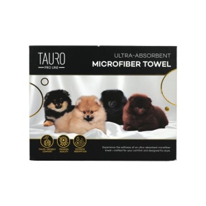 TPLRAN70316 Tauro Prosop Microfibre 80*160cm - Pomeranian - Img 1