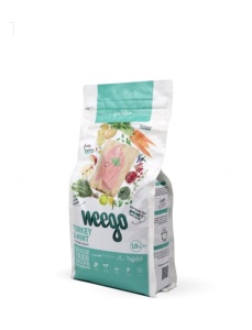 Weego Cat Sterilised Curcan si Menta 300g