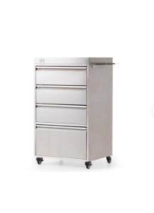 TPLSPINT34494 Tauro Dulap Grooming Inoc cu roti - Pentru Ustensile 87*40*70cm - Img 4