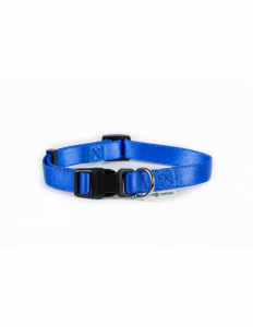 Zgarda Nylon Albastru 1.5X25-40 cm