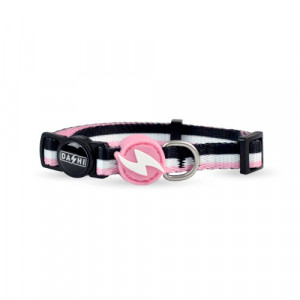 Dashi Zgarda Pisica Pink & Black