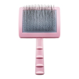 TPLY70095 Tauro perie plastic cu dinti soft 25MM, pink S 15.5*10.2*6.2 cm - Img 1
