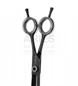 Foarfeca Curba de Filat Black Widow 7.5" Glamour - Img 4