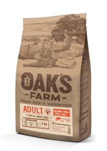Oaks Farm Adult Somon Krill All Breed 2KG