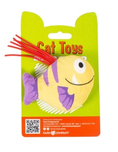 G-MIX265 Farm Company Jucarie Pisica Peste tropical si Catnip 9cm