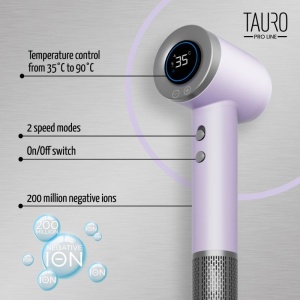 TPL70273 Tauro uscator de mana cu ionizare - Pink - Img 2