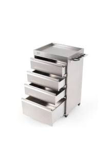 TPLSPINT34494 Tauro Dulap Grooming Inoc cu roti - Pentru Ustensile 87*40*70cm - Img 2