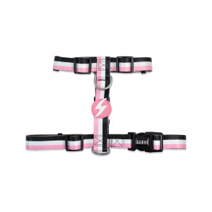 Dashi Ham Stripes3 Pink&Black Prindere Spate M