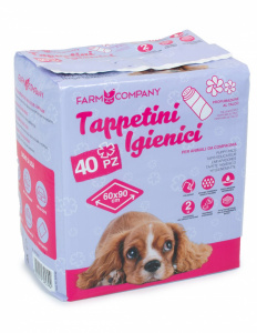 Farm Company Pet Pad parfum Talc 60 x 90 cm / Bax 40 buc