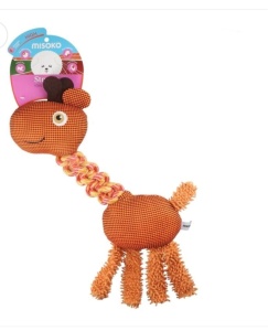 HANYT125392 Misoko Jucarie Strong Bungee Giraffe 47CM