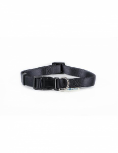 Zgarda Nylon Negru 1.5X25-40 cm