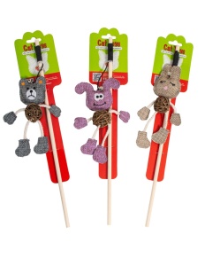 G-MIX257 Farm Company Undita pentru pisici cu jucarie din bumbac 40cm