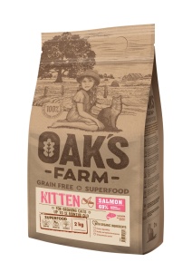 Oaks Farm GF Somon Kitten 6kg