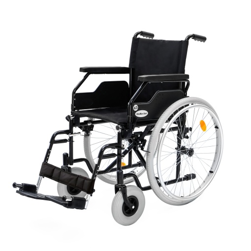 Scaun cu rotile universal STEELMAN START pentru persoane cu greutate de până la 120 kg