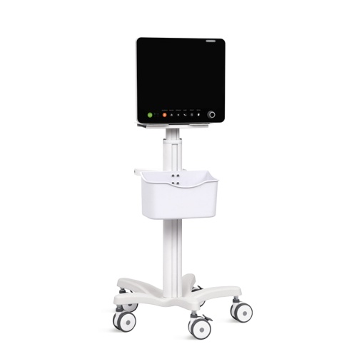 Statie de lucru mobila cu baza fixa reglabila pentru monitorizare date clinice, SAIKANG