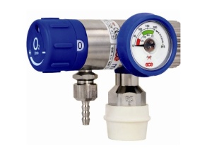 Butelie oxigen medical 3L si regulator pentru RMN / Ventilator – set complet - Img 8
