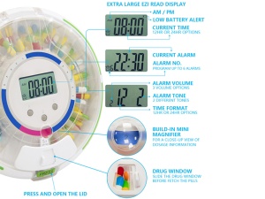 Dozator de pastile cu Bluetooth - Img 5