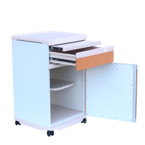 Noptieră Medicală Metalică cu Elemente ABS - Img 2