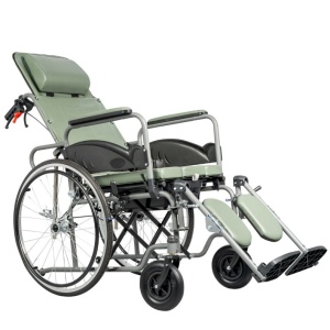 Scaun rabatabil cu rotile si comoda Proteus II Mobiak, 120 kg - Img 1
