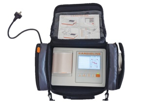 Geanta ECG de transport gata de utilizare