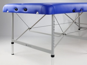 Masă de masaj Struktural, aluminiu, reglare înălțime Fast Lock, 5 cm spumă, 450kg rezistență – HABYS - Img 4