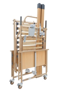 Pat de îngrijire reglabil electric DALI ECON LOW ENTRY, 185 kg, 23-63 cm - Img 2
