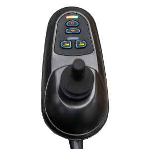 Scaun cu rotile electric Hermes, pliabil, suport picioare reglabil, spătar rabatabil, Mobiak - Img 3