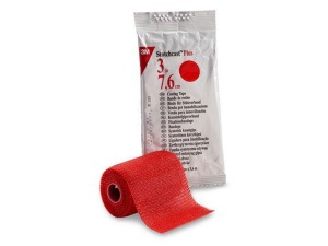 SCOTCHCAST 3M 7,5 cm x 3,65 m - roșu - Img 2