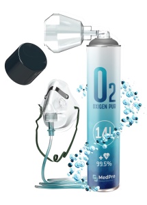 Tub Oxigen 14L Inhalare – 99.5% Puritate – Ideal pentru Recuperare și Sport – MedPro - Img 2