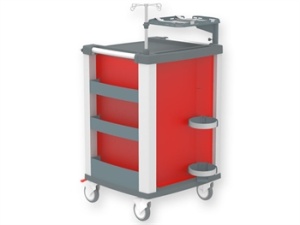 Cărucior de intervenție urgență COMPACT KART - Img 3