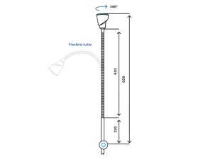 Lampa de diagnosticare pentru perete - Img 3