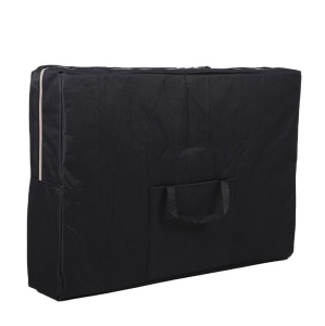 Masa de masaj pliabila din lemn 2 secțiuni - negru (lățime 60cm) Mobiak - Img 5