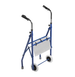 Rolator cu 2 roți 15 cm și scaun, până la 100 kg, reglabil – Kid-Man - Img 3