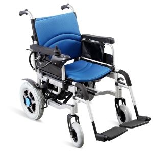 Scaun rulant electric si manual pentru persoane cu greutate de pana la 100 kg, SAIKANG