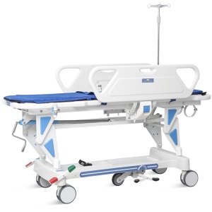 Targa pentru spital cu roti directionale si suport pentru oxigen, SAIKANG - Img 3